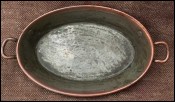 French Copper Miniature Gratin Roasting Pan