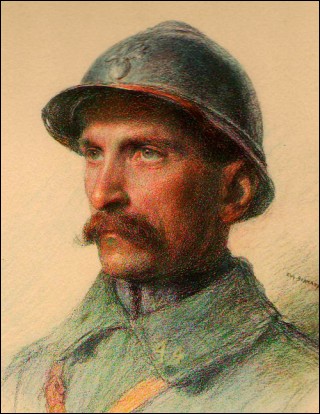 The Allied Armies French Infantery Army WWI Etching Eugene Burnand 1922