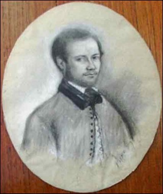 Miniature Oval Frame