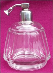 Baccarat Perfume Bottle Atomizer Crystal Art Deco