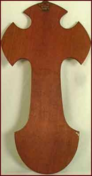 Holy Water Font Mahogany