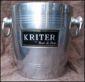 Kriter Champagne Ice Bucket Cooler Rings