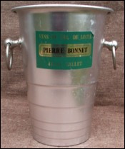 Aluminum Muscadet White Wine Ice Bucket P Bonnet