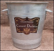 Aluminum Champagne Ice Bucket Cooler Canard Duchene
