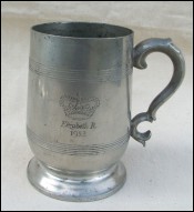 Gaskell Chambers Pewter Queen Elizabeth 1953