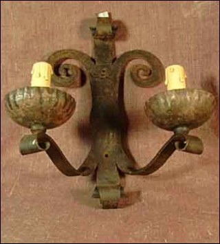 Wrought Iron Sconce Wall Light