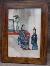 Qing Consort Yongzheng Emperor Rice Paper 18th Century