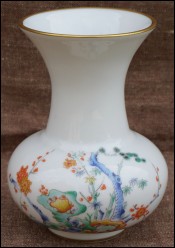 Limoges Castel Porcelain Small Vase Kangxi