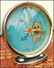 Alarm Clock Kitty 1970