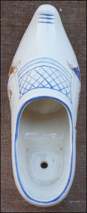Hand Painted Clog Bretons Armor Quimper Faience