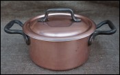 Chef Cookware Tinned Copper Stew Pot Rondeau