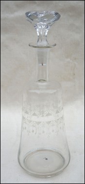 German Secession Enameled Perfume Bottle 1910