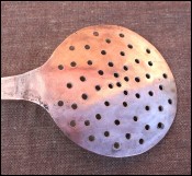 Copper Chef Cook Skimmer Cookware Late 18th C