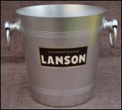Lanson Aluminum Champagne Ice Bucket Cooler