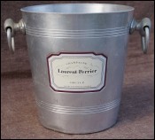 Laurent PERRIER Aluminum Champagne Ice Bucket