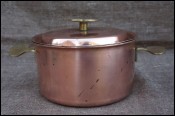 Tinned Copper Cocotte Stew Pot Vanstahl