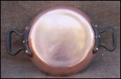 Tinned Copper 3 mm Au Gratin Egg Pan