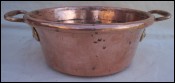 Small Preserving Jam Copper Candy Pan Bronze Handle  9