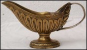 Antique Incense Boat Bronze 18 th C