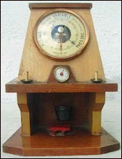 Country Fire Place for Doll Barometer