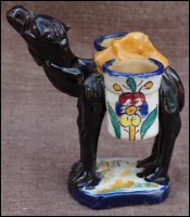 Art Deco Dromadery Figure Tissier Nabeul Pottery