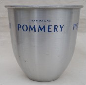 Aluminum Champagne Ice Bucket Cooler Pommery