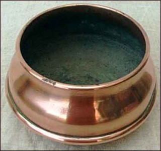 copper spittoon