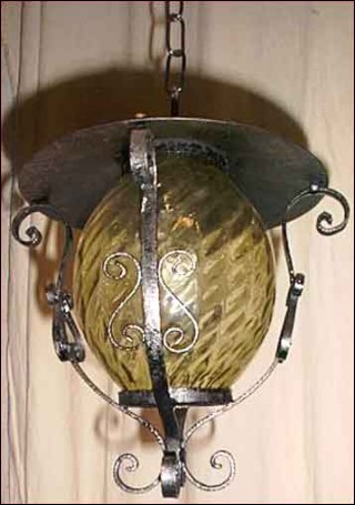 Lantern Glass Iron