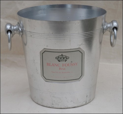 Aluminum Magnum Champagne White Wine Ice Bucket Cooler Blanc Foussy
