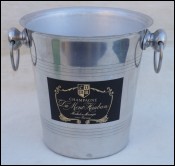 Du Mont Hauban Aluminum Champagne Ice bucket Cooler Epernay