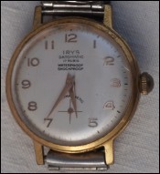 Men IRYS Wristwatch Datomatic Waterproof Shockproof Antimagnetic 17 Jewels