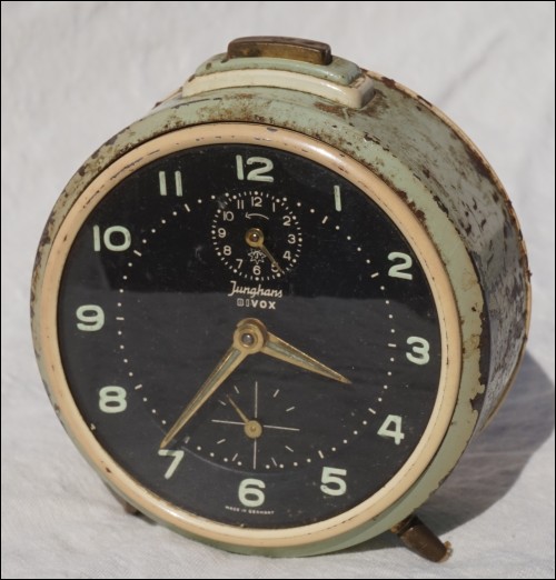 BI VOX JUNGHANS Vintage German Alarm Clock 1960's