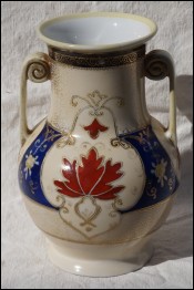 NORITAKE Japanese Porcelain Vase Model Ainslee ? 1930