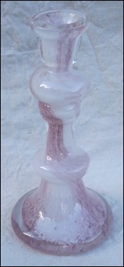Art Glass Hand Worked Vase Firenze 20th Century