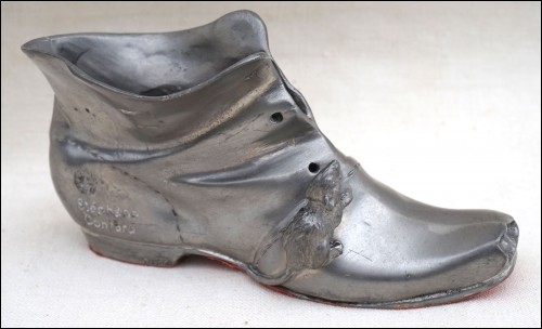 Advertiser Miniature Pewter Shoe Mouse S Gontard Paris