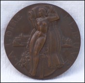 La Loire Fleuve Medal Marcel Renard 1963