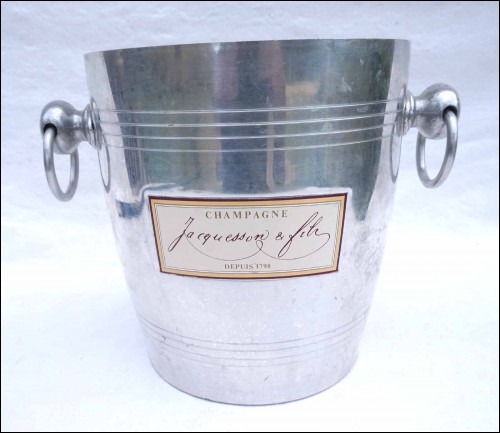 Aluminum Champagne Cooler Ice Bucket Jacquesson