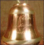 Copper Hand Bell for Celebration of Ste Therese