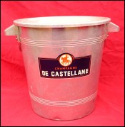 Art Deco Aluminum Champagne Cooler Ice Bucket De Castellane