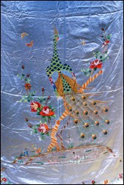 Chinese Large Embroidered Silk Panel 81