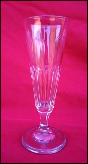 Champagne Flute Cut Crystal Baccarat? Caton Model?