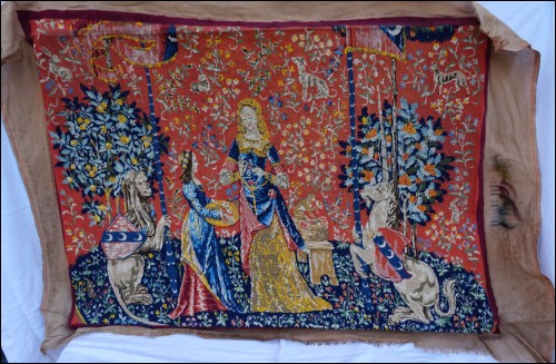 Needlepoint Tapestry The Lady with the Unicorn Royal Paris Complete