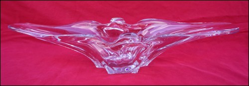 Cristallerie Lorraine Nancy Elongated Clear Crystal 21