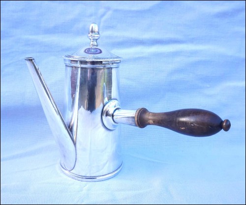 Silverplate Coffee Hot Water Pot J Desailly Paris 1900