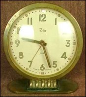 Art Deco Alarm Clock Dep France 1930