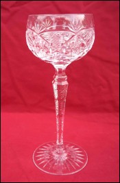 ST LOUIS Clear Cut Crystal ROEMER Wine Glass