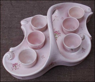 Basket Server Dish 6 Egg Cup