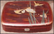 Japanese Lacquer Sweety Chocolate Letter Box Rouzaud Royat 1900