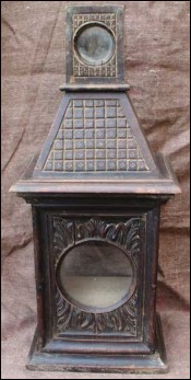 Black Forest House Watch Alarm Clock Holder 1900