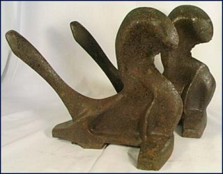 Andirons Cubism Andirons Cubism